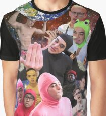 Filthy Frank Collage Graphic T-Shirt