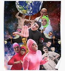 Filthy Frank Collage Poster