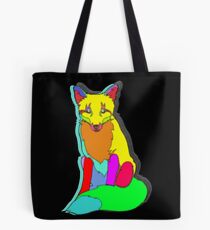 FOX PIXEL Tote Bag