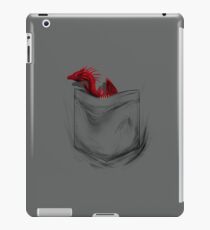 Little Dragon In My Pocket 1 - Red iPad Case/Skin