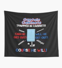 Captain Cabinet Wall Tapestry