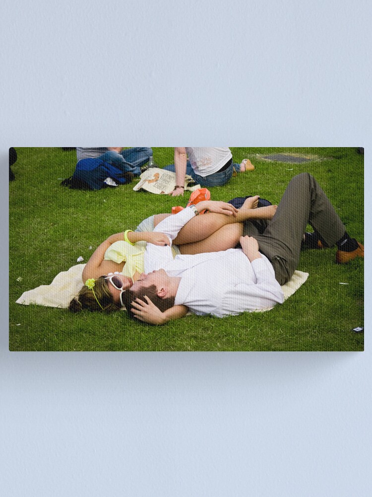 Alternate view of British summer Canvas Print