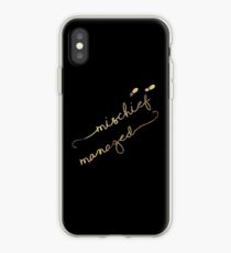 Mischief Managed (black) iPhone Case