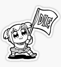 Popuko DIE Sticker