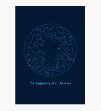 the beginning of a universe Photographic Print