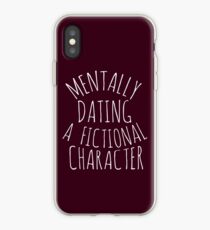 Vinilo o funda para iPhone saliendo mentalmente con un personaje de ficción