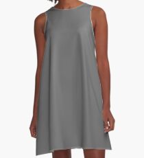 color dim grey A-Line Dress