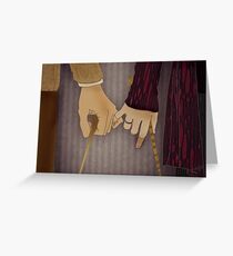 Tonks and Lupin Greeting Card