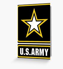 Army strong Greeting Card