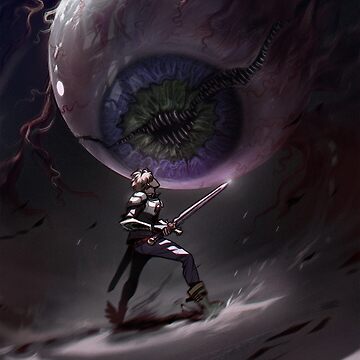 Terraria Game - Eye Boss Art Board Print for Sale by Gnextdoor22