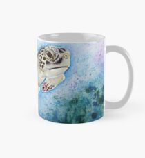 Turtle - mixed media Mug