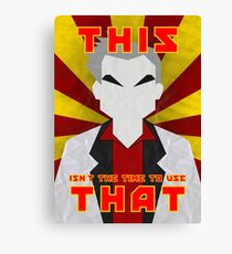 Pokemon - Professor Oak: "This isn't the time to use that!" Canvas Print