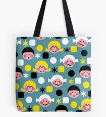 Funny Faces Tote Bag