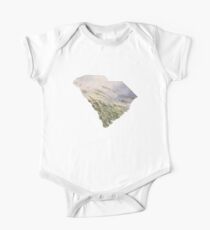 South Carolina Cutout: Sea Oats One Piece - Short Sleeve