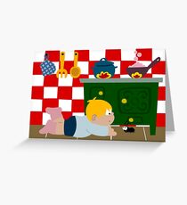 Creppy-Crawly Friend Greeting Card