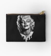 Marilyn Monroe Sugar Skull Studio Pouch