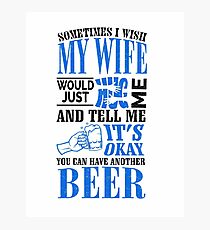 beer Photographic Print