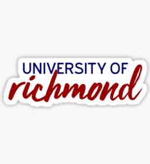 University of Richmond Sticker