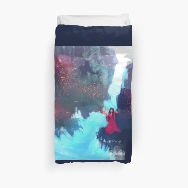 Waterfall - Mage - Magic Duvet Cover