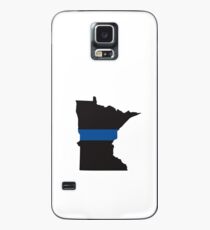 Minnesota Thin Blue Line Case/Skin for Samsung Galaxy