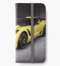 2016 Chevrolet Corvette Z06 coupe sports car art photo print iPhone Wallet/Case/Skin