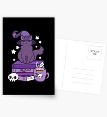 Postales Feline Familiar 02 // Black
