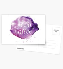 Accio Coffee Postcards