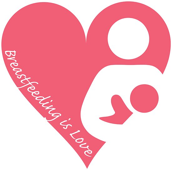 "Breastfeeding is Love" Posters by DesignBliss Redbubble