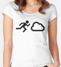 Cloud Chaser Women's Fitted Scoop T-Shirt