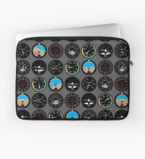 Flight Instruments Laptop Sleeve