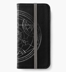 Human transmutation circle - chalk iPhone Wallet/Case/Skin