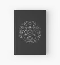 Cuaderno de tapa dura Círculo de transmutación humana - tiza
