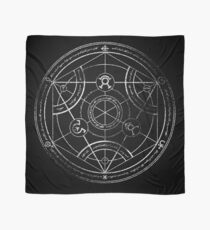 Human transmutation circle - chalk Scarf