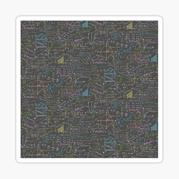 Math Lessons Sticker