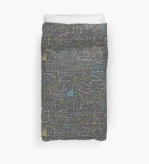 Math Lessons Duvet Cover