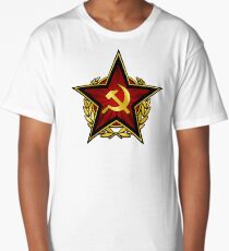 Russian Red Star Long T-Shirt
