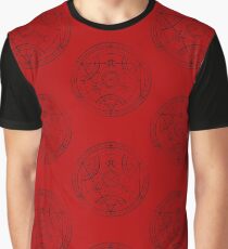 Human transmutation circle - charcoal Graphic T-Shirt