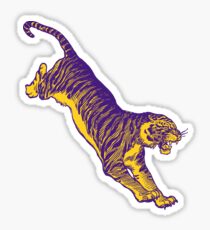 Pouncing Tiger LSU Sticker