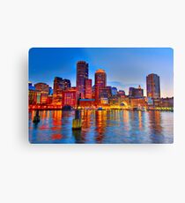 Boston Harbor Metal Print