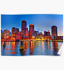 Boston Harbor Poster