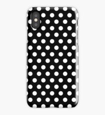 Polkadots Black and White iPhone Case/Skin
