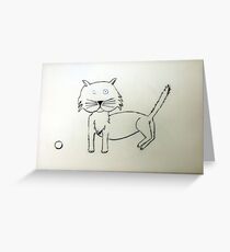 Cat - Chat de Martin Boisvert Carte de vœux