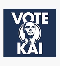 Vote Kai TV Show Series Photographic Print