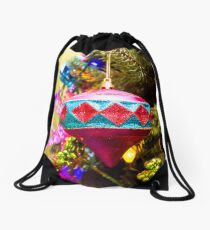 Dangle Bauble Drawstring Bag