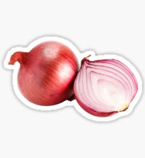 Red onion Sticker