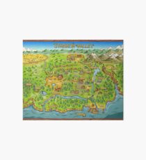 Stardew Valley Map Art Board