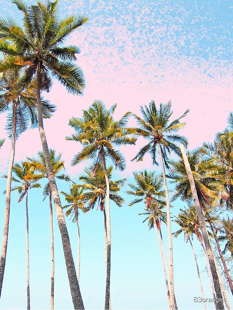 Coconut Palms #redbubble #decor #buyart de 83oranges