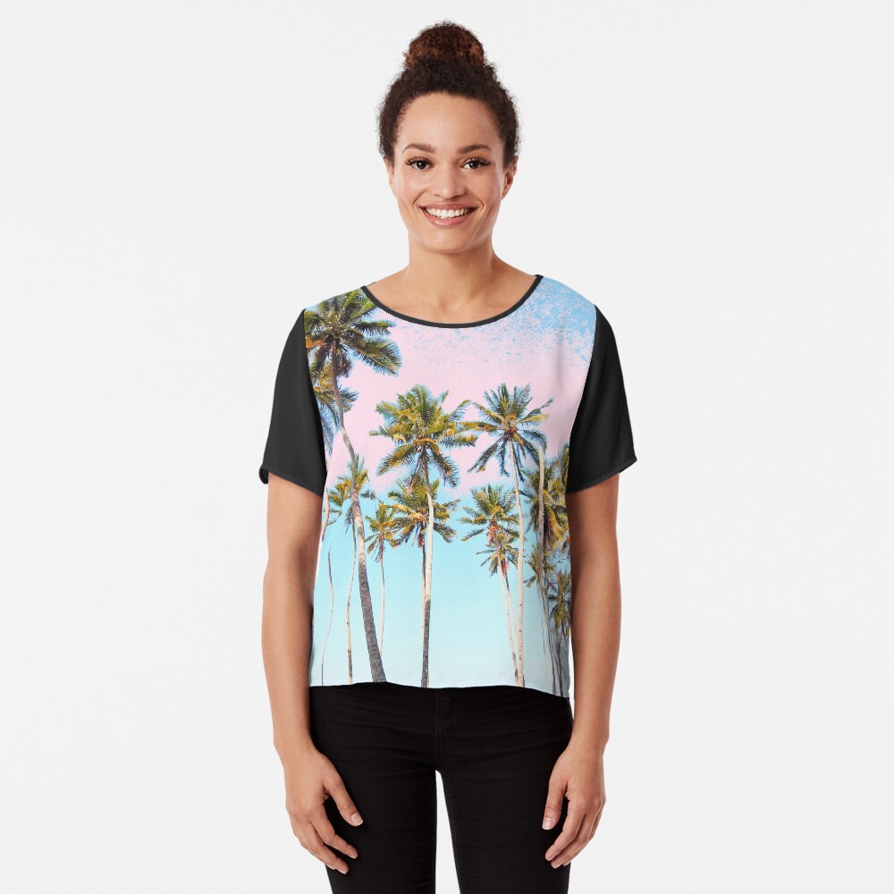 Coconut Palms #redbubble #decor #buyart Blusa