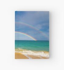 Double Rainbow Baldwin Beach Hardcover Journal