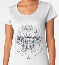 ornamental Lotus Women's Premium T-Shirt